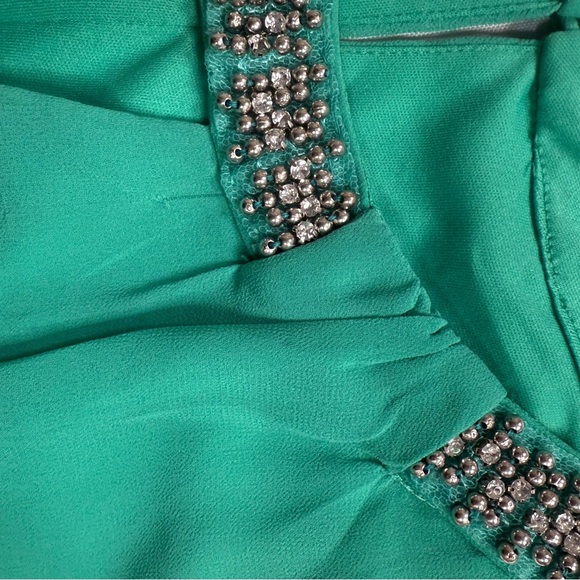 BCX Green Halter Sundress Mini - Picture 6 of 6